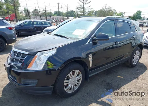 2010 Cadillac Srx Luxury Collection z USA, uszkodzony, nr VIN 3GYFNAEY3AS647870